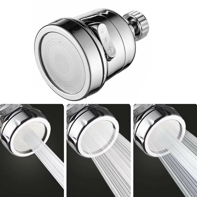 Universal 360° Rotating Faucet Movable Tap 3-mode Spray