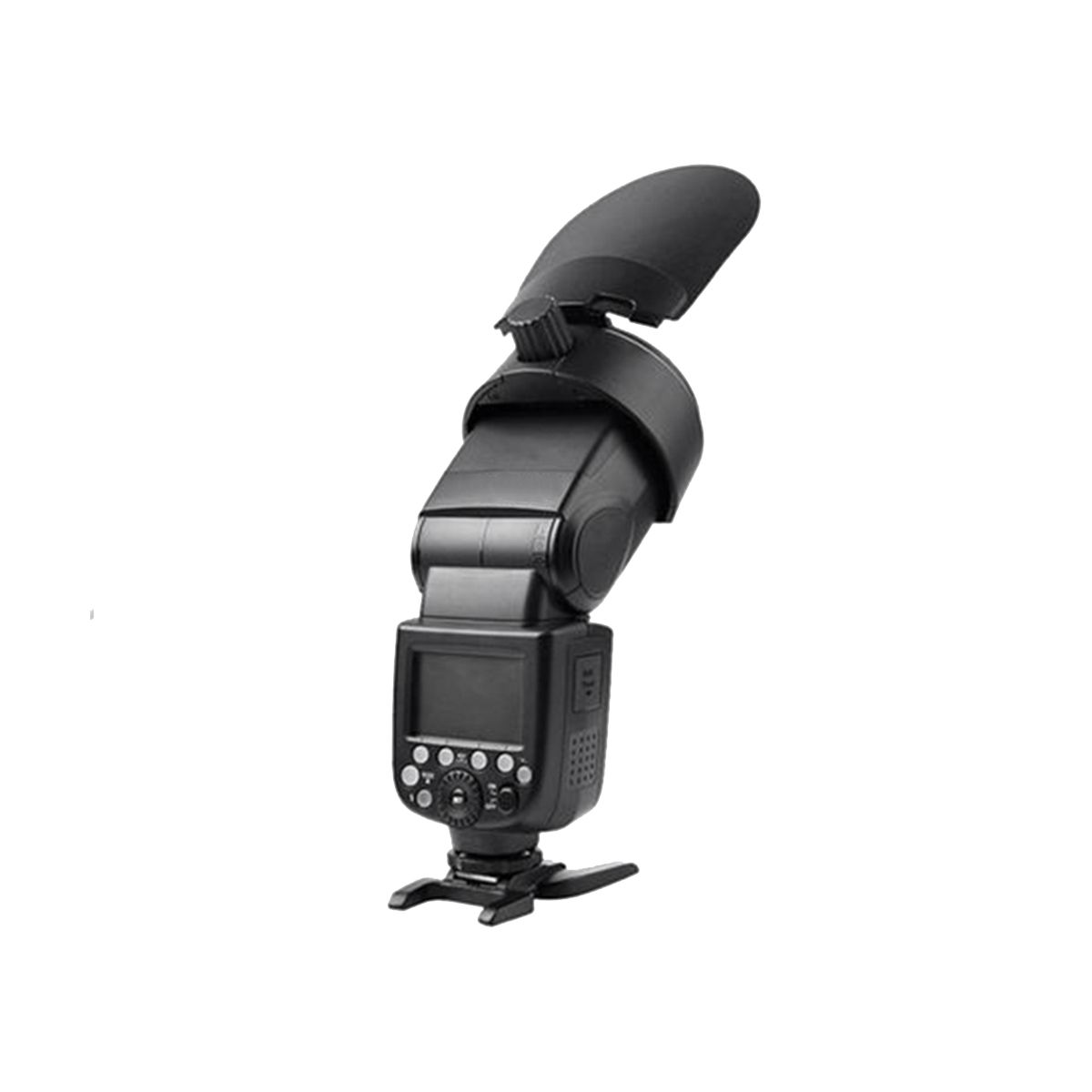 AK-R12 Bounce Card Round Flash Head for Godox H200R V1 Flash Series
