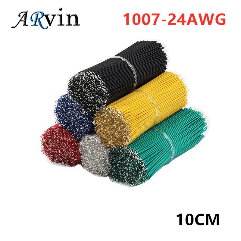 100PCS 1007-24AWG Connector Wire Tin-Plated Breadboard