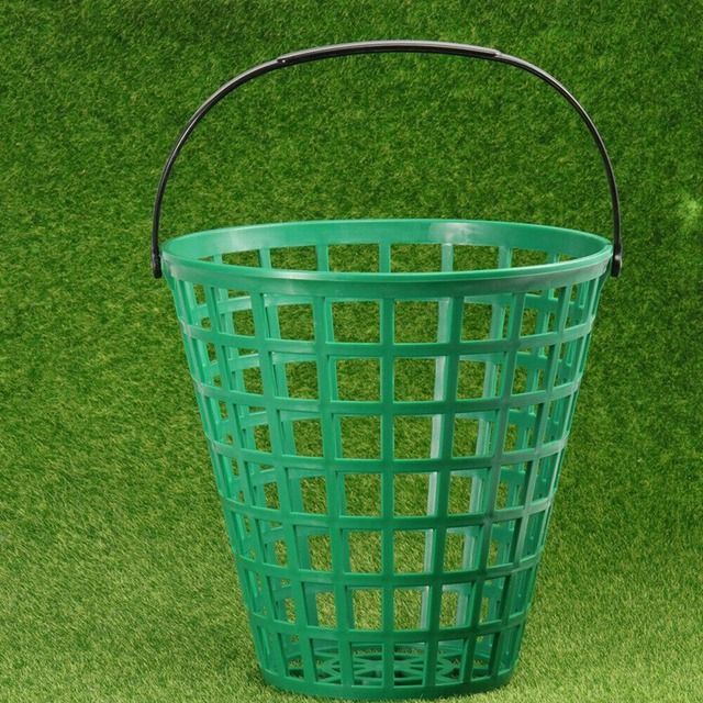 Golf Ball Basket Golfball Container With Handle Ball Holder