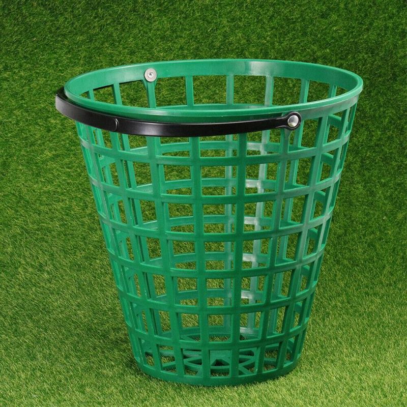 Golf Ball Basket Golfball Container With Handle Ball Holder