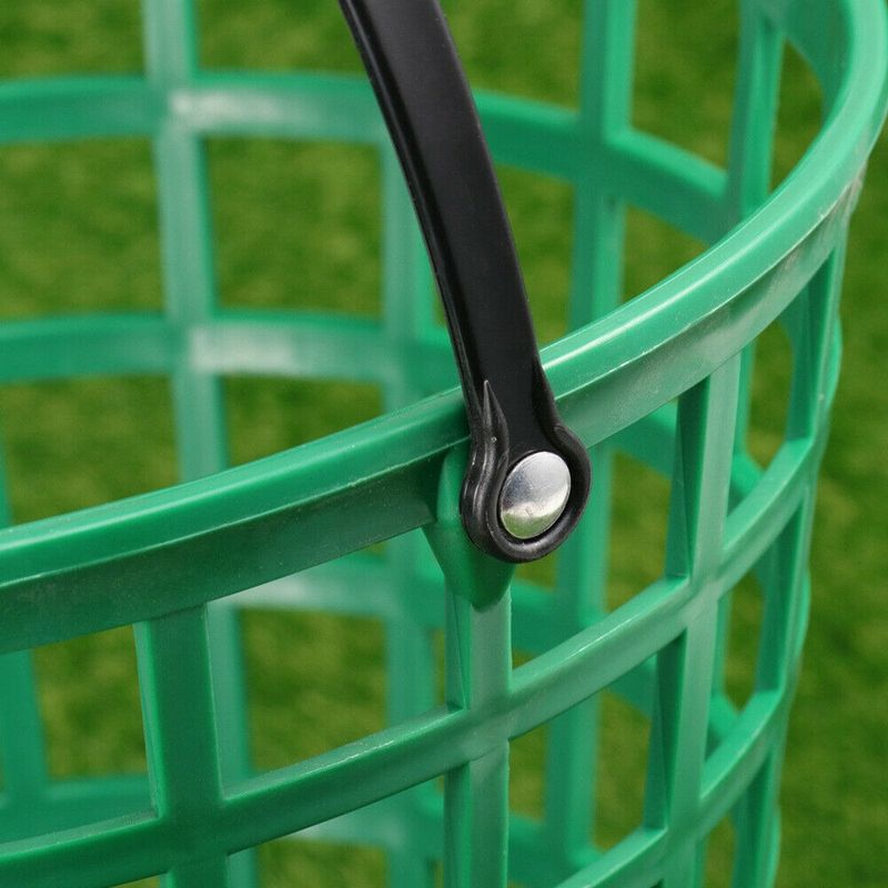 Golf Ball Basket Golfball Container With Handle Ball Holder