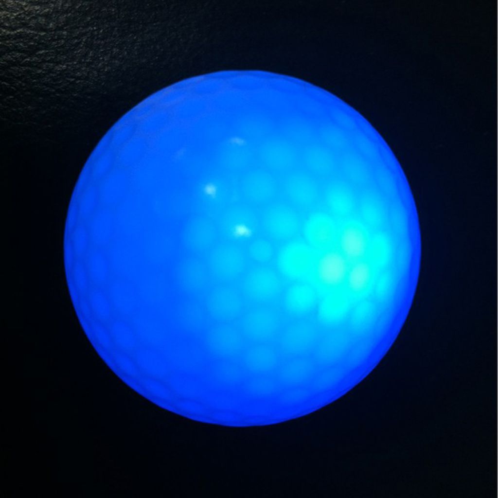 4 Pieces Night Golf Sports Led Light Up Golf Balls Double