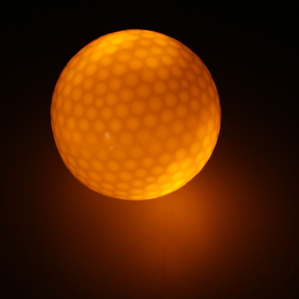4 Pieces Night Golf Sports Led Light Up Golf Balls Double