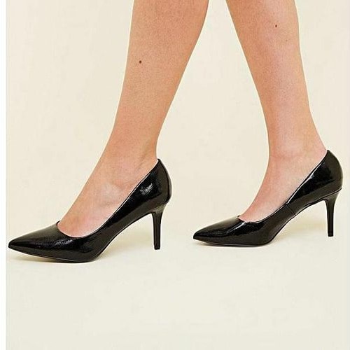 Pencil Toe Ladies Court Shoe