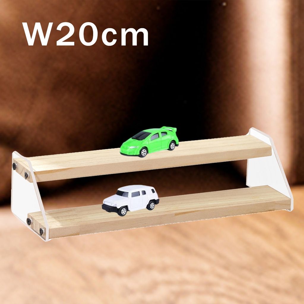 Acrylic Stands For Display Tiered Display 2 Layer  7.9inch Width