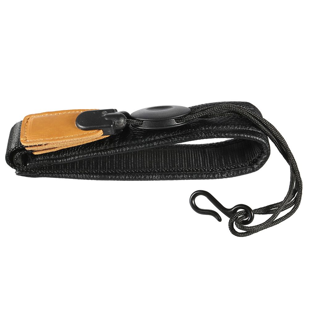 Adjustable Soft Leather Saxophone Sax Neck Strap With EVA