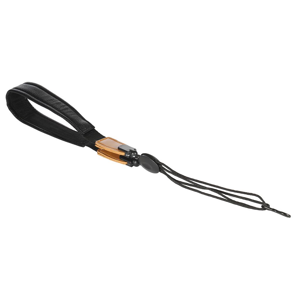 Adjustable Soft Leather Saxophone Sax Neck Strap With EVA