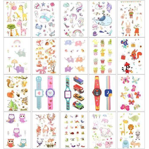 Rocooart Temporary Tattoos For Kids Tattoo Body Stickers -