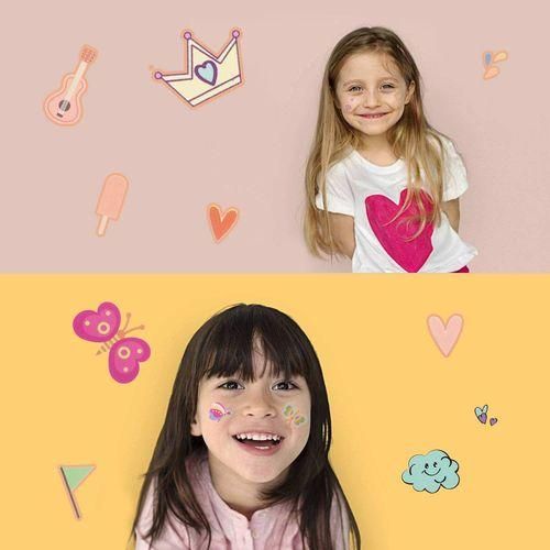 Rocooart Temporary Tattoos For Kids Tattoo Body Stickers -
