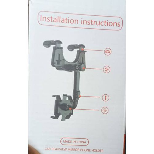 Quality Car Phone Holder 360° Rotatable And Retractable