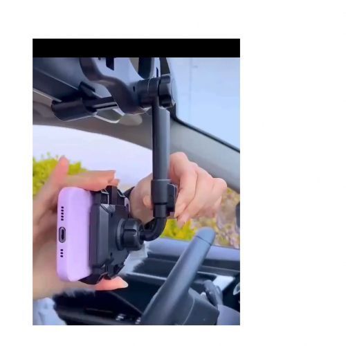 Quality Car Phone Holder 360° Rotatable And Retractable