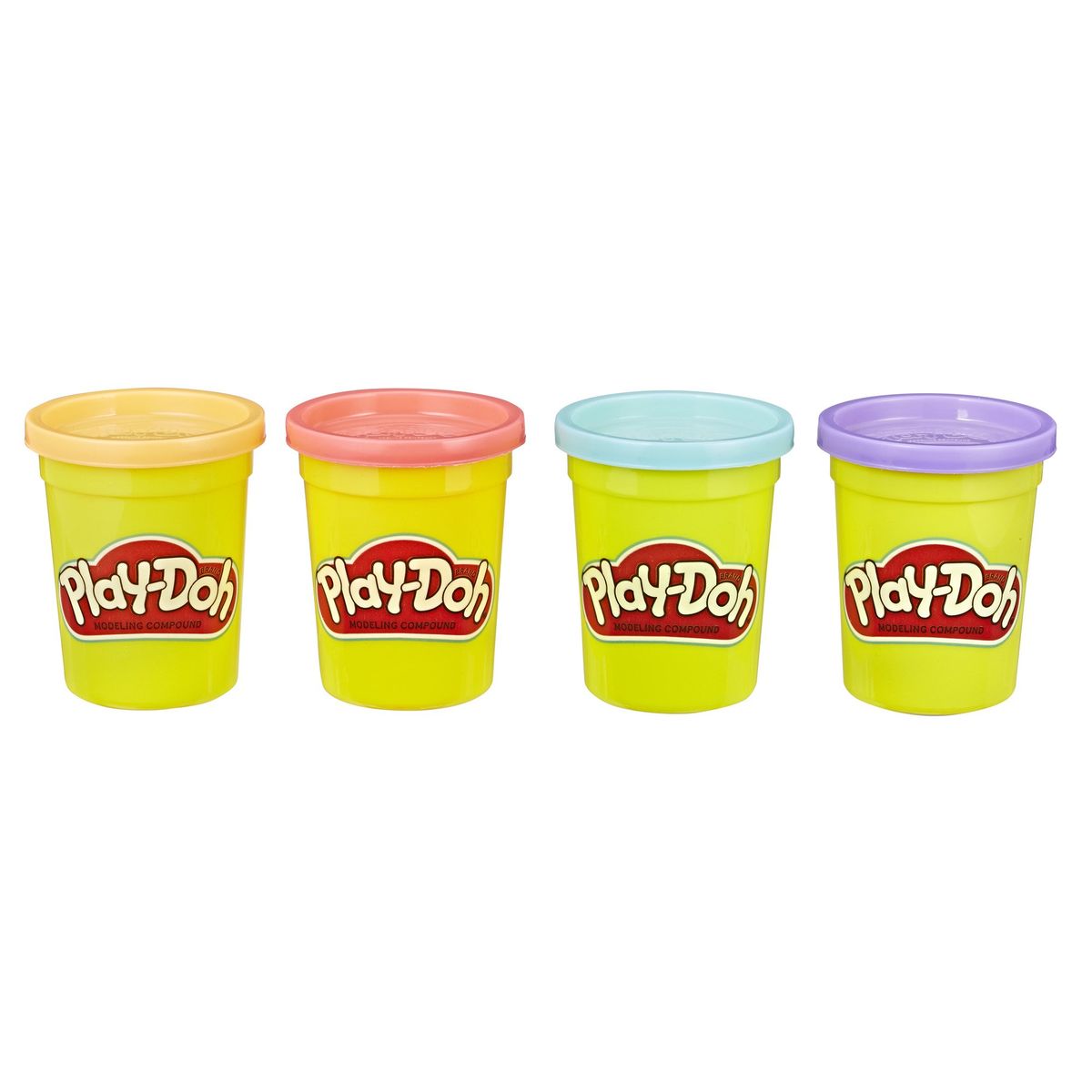 Play-Doh Modeling Compound 4 Units 4-Ounce Cans Sweet Colors (16 Ounces Total)