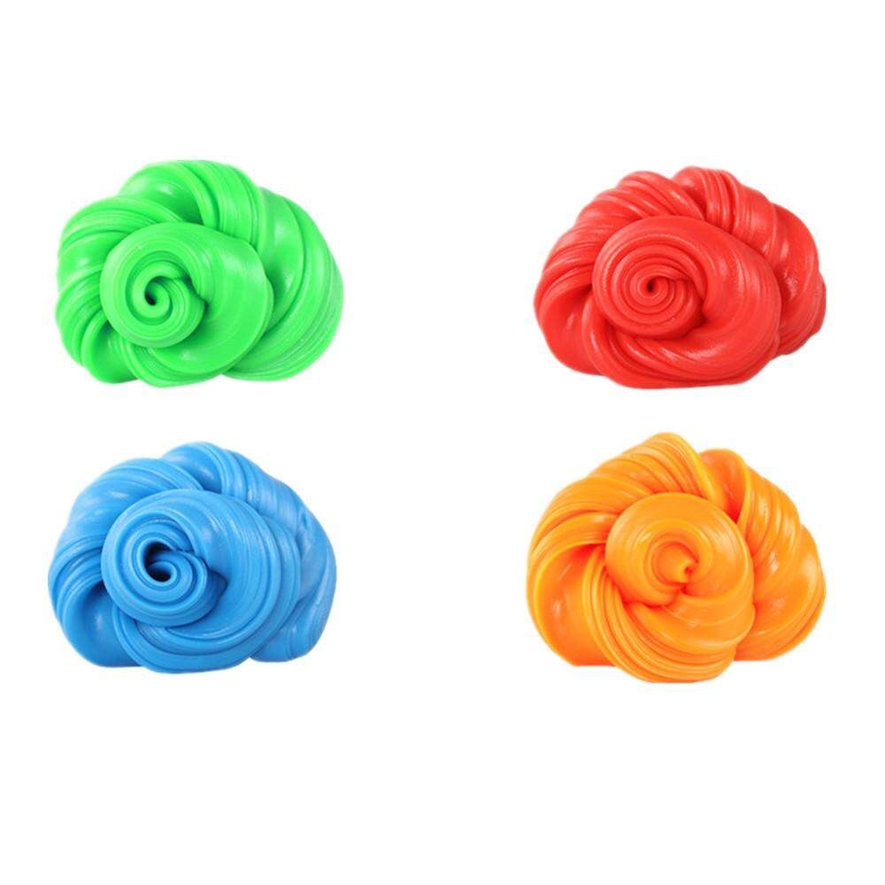 60g Magic Plasticine Candy Butter Mud Slime Playdough Reduce Toys+Tool Blue Blue