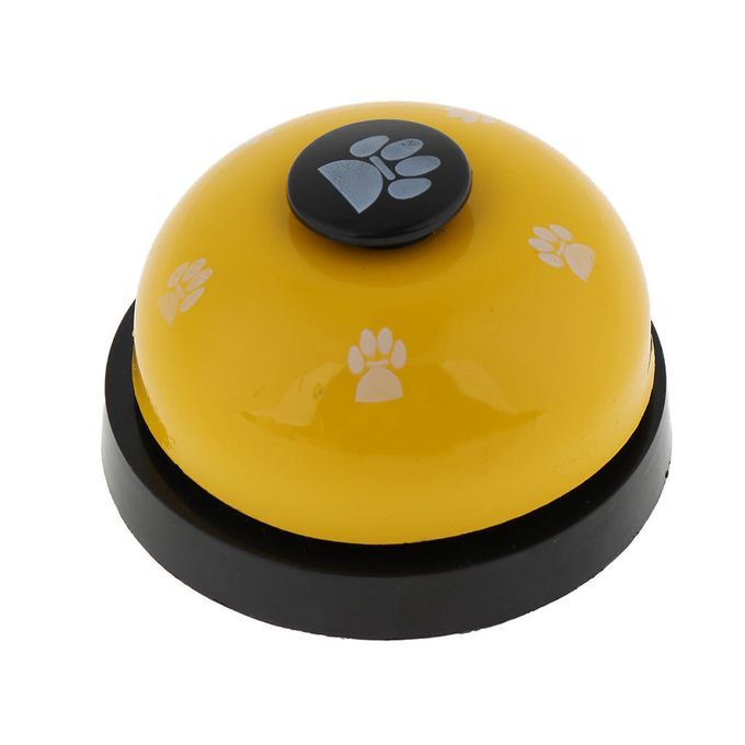 Cute Dog Training Bell Dog Cat Door Bell Tell Bell With Non Yellow