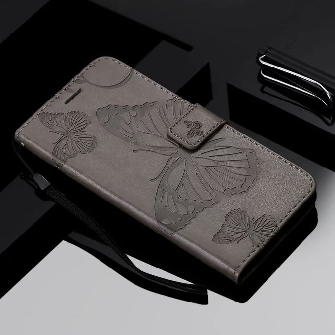 Oppo Reno 5F Case Butterfly Leather Wallet Flip Cover Case