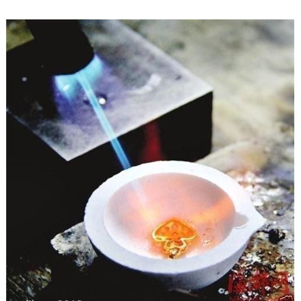 250/750G Quartz Silica Smelting Bowl Pot Melting Crucible For Gold