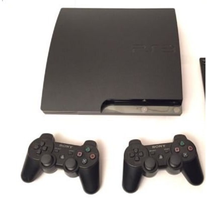 Playstation 3 SLIM 320GB With 15 Games and 2 Controllers