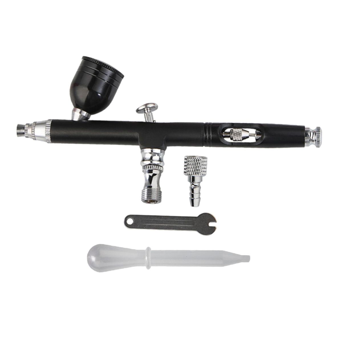 Portable Air Brush Set Cordless 7cc 0.3mm Nozzles Airbrush For Black