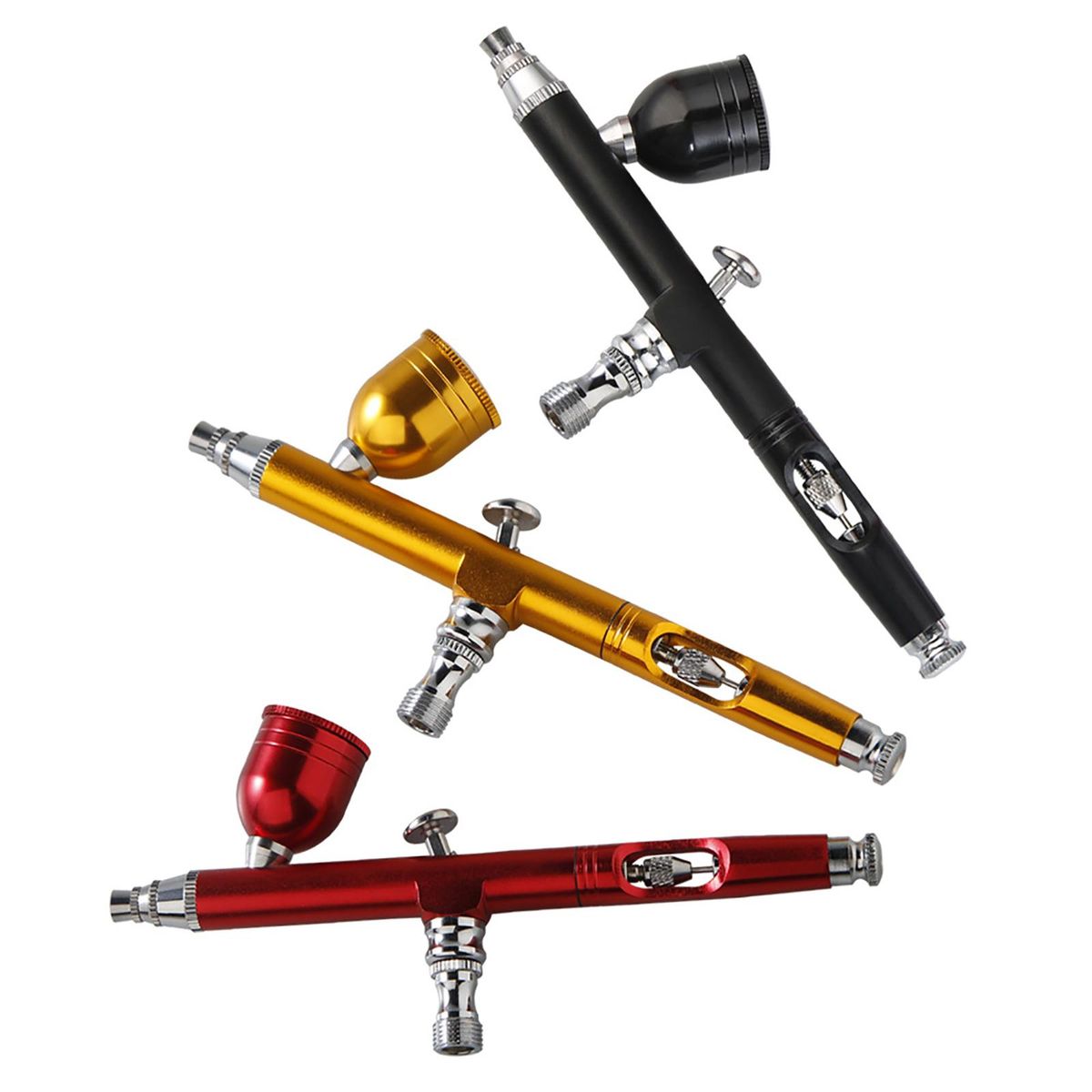 Portable Air Brush Set Cordless 7cc 0.3mm Nozzles Airbrush For Black