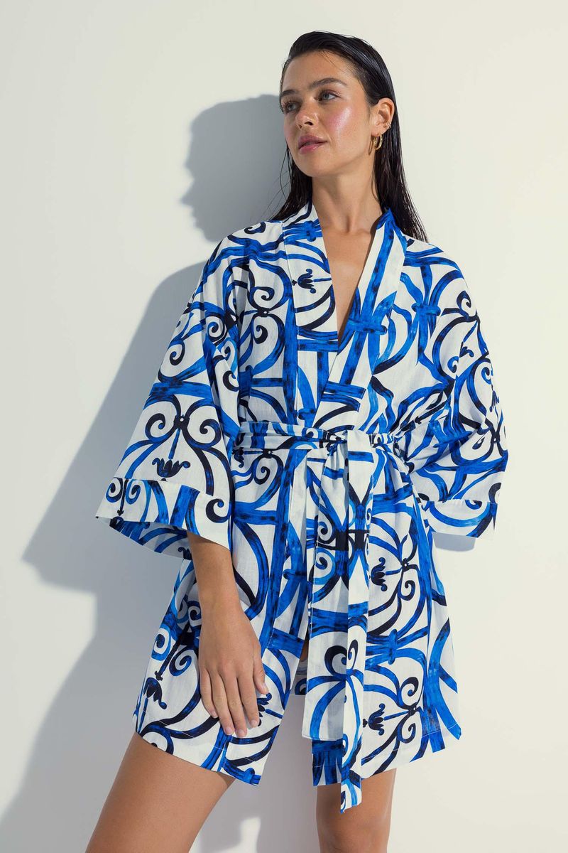 Woman Special Collection Regular Fit Beachwear - Blue
