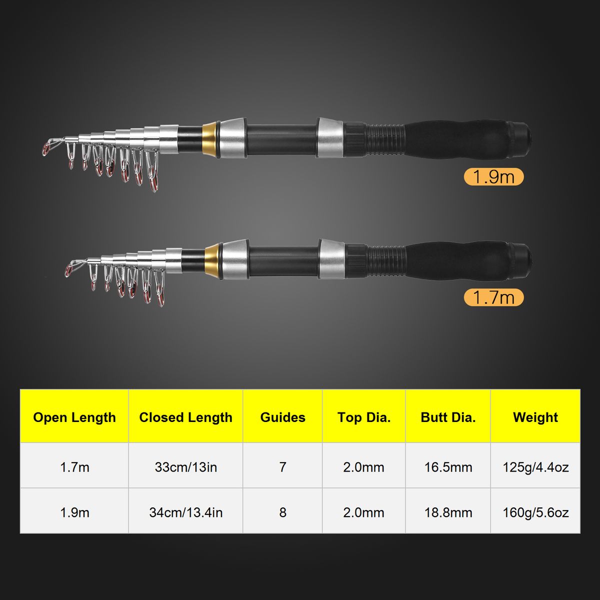 Fishing Rod And Reel Combos Telescopic Fishing Pole With