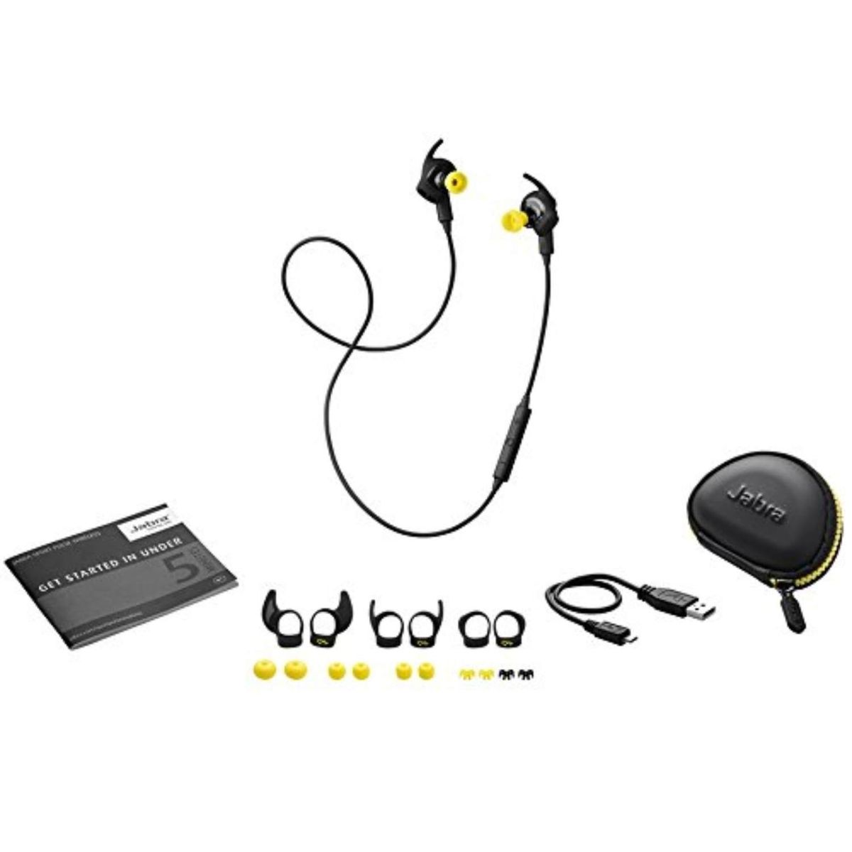 Jabra Sport Pulse Wireless Bluetooth Stereo Headset With Built-In Heart Rate Monitor BDZ