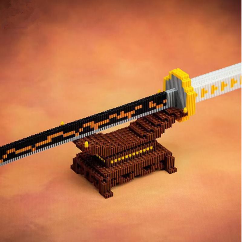 Demon Slayer Katana Frostmourne Long Small Particle