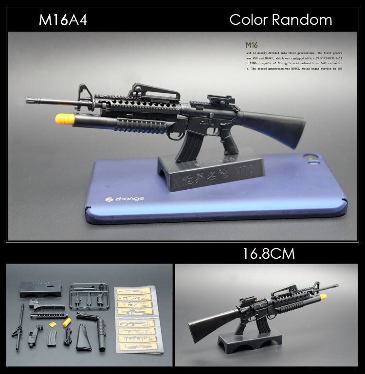 1:6 Assemble Gun 1 6 Model AK 47 M82A1