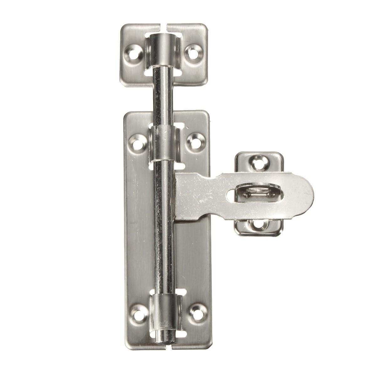 Stainless Steel Door Bolt Lock Latch Slide Barrel Bolt Clasp Set Long-- 4" / 6'' / 8'' 6 Inches