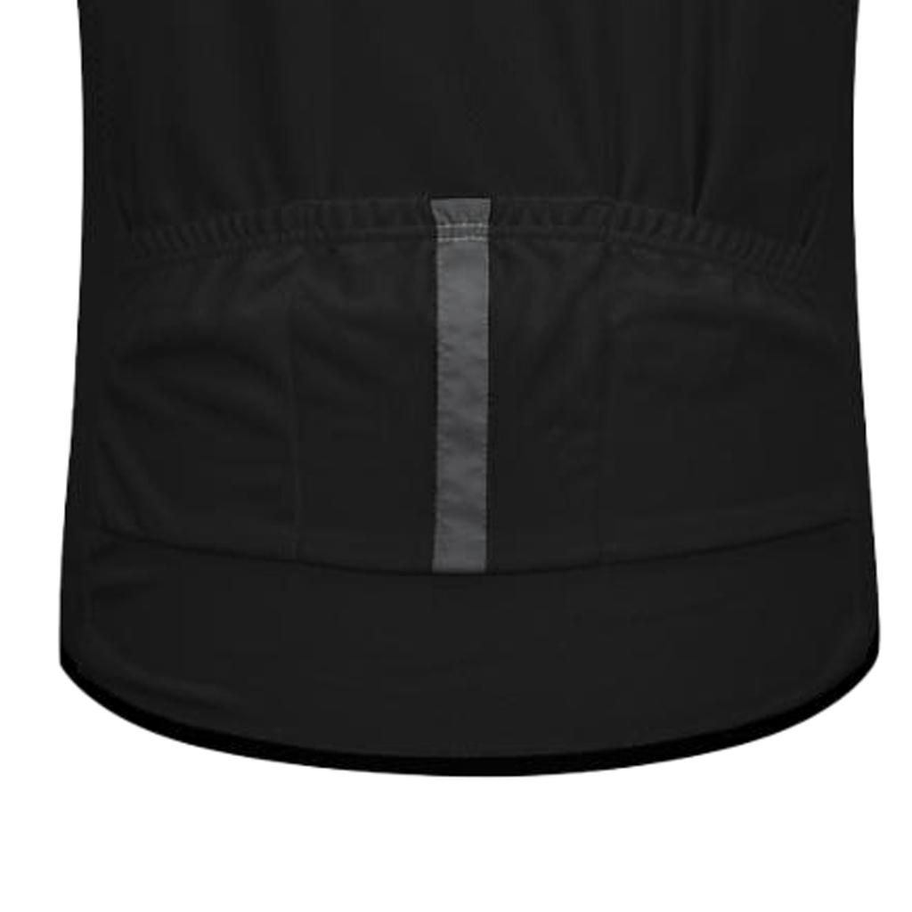 Cycling Long Sleeve Jersey Top Jacket Bike Biking Shirt Quick Black L