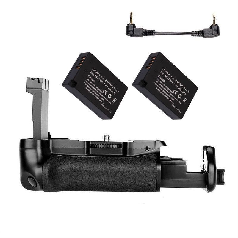 JINTU DSLR Camera Power Battery Grip +2x LP-E17 + Charger Kit For CANON EOS 800D / 77D / Rebel T7i