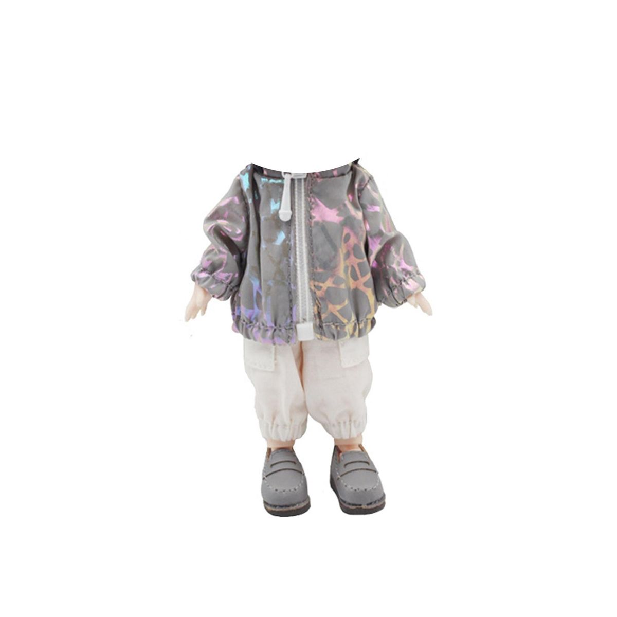 Doll Coat 112 Ratio BJD Doll Tops Grey