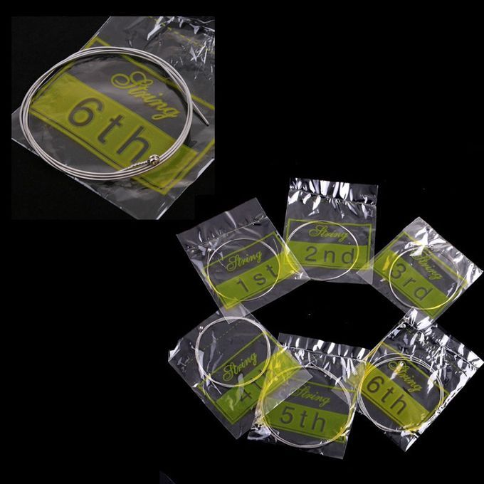 6Pcs 150 150XL / .009in Electric Guitar Strings Set For