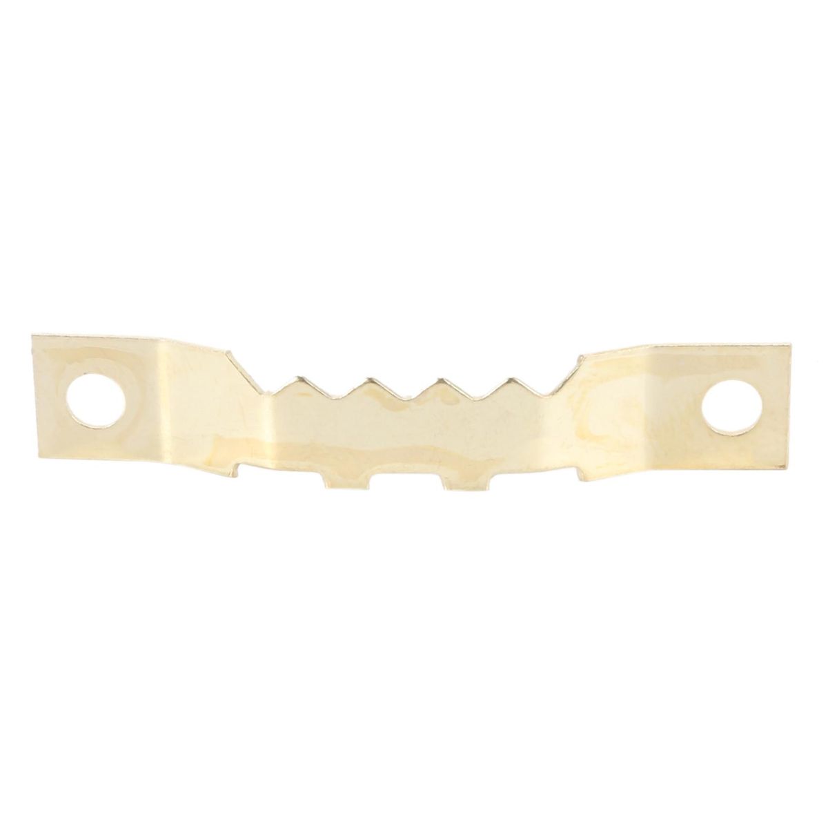 100 Sets Golden Saw Tooth Hooks Hardware With Screws Hangers