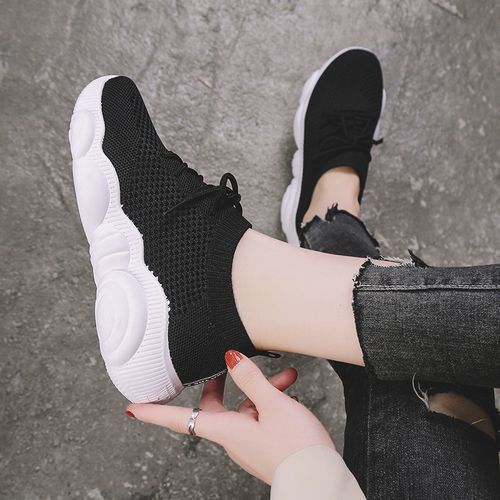 Latest Women's Socks Sneaker-BLACK