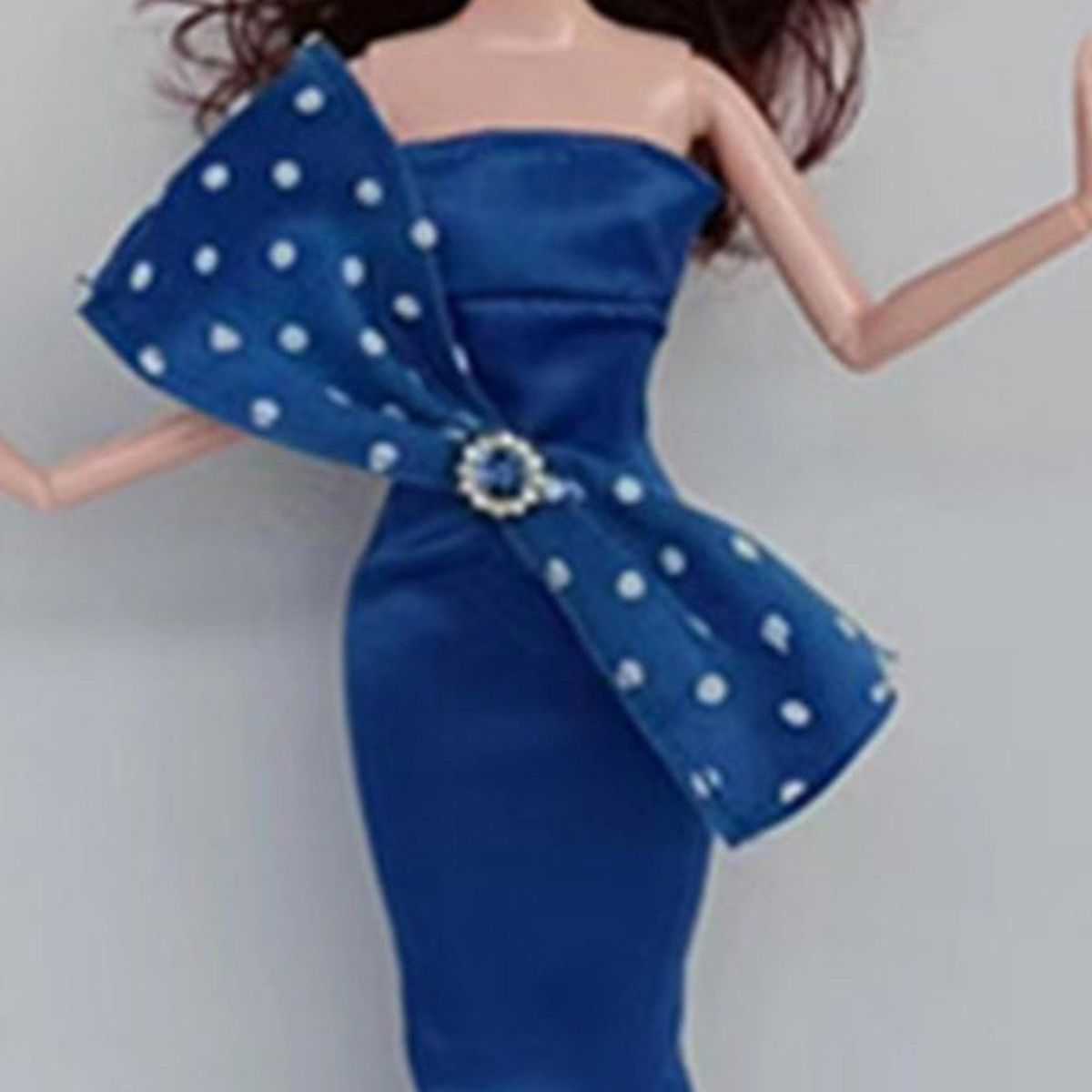 Doll Clothing Doll Clothes Hair Accessories Blue