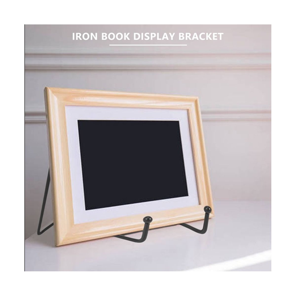 8Pcs Display Stands Holders, Easel Plate Holder