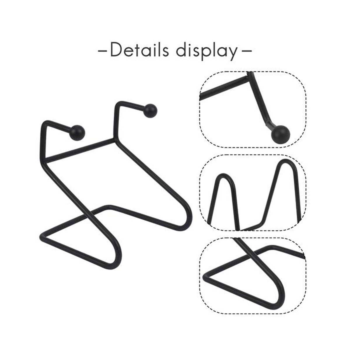 8Pcs Display Stands Holders, Easel Plate Holder