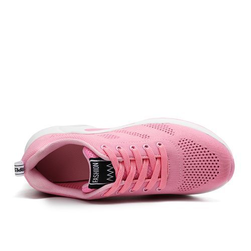 Big Size Womens Sneaker Female Dancing Shoes-White