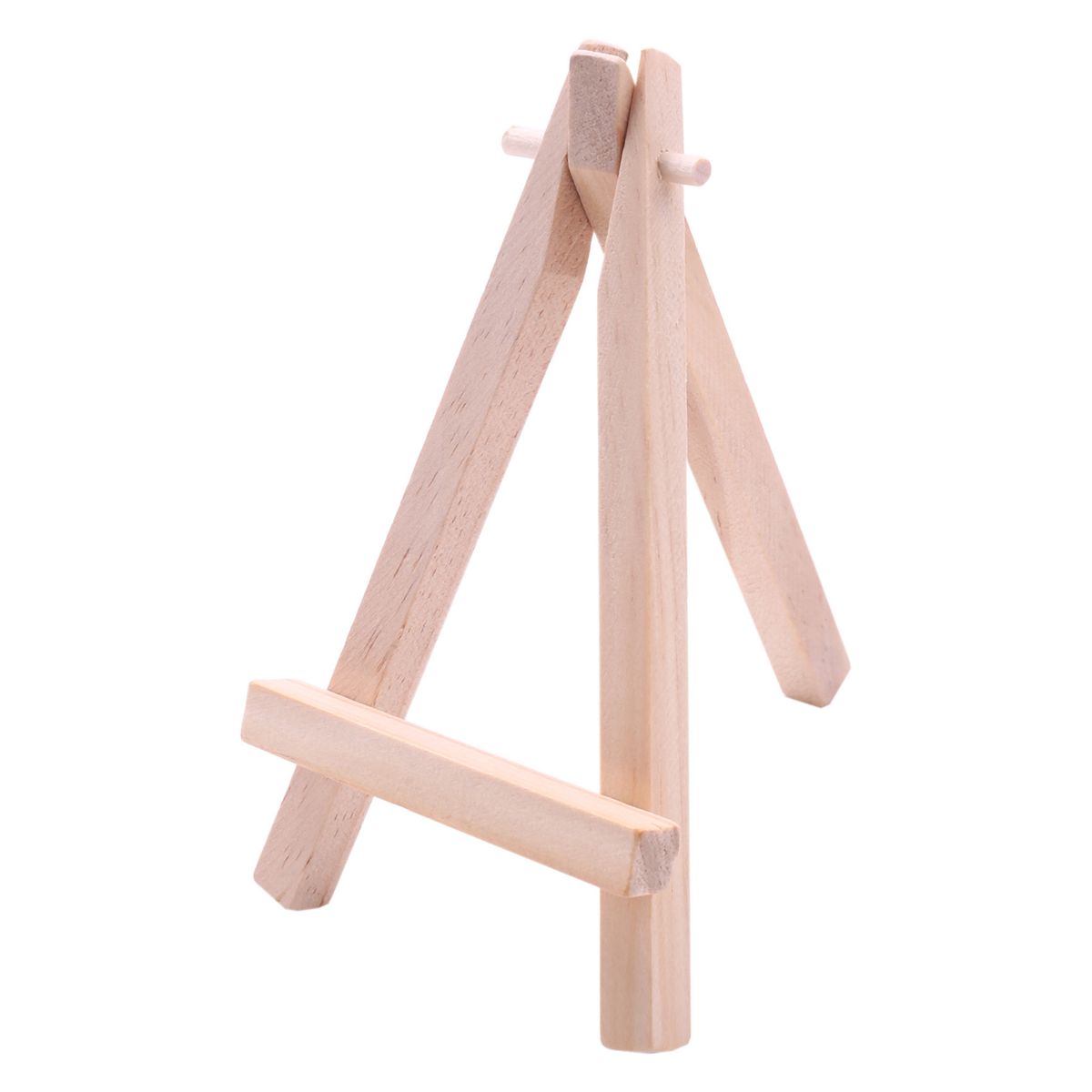 12 Pack 5 Inch Mini Wood Display Easel For Small Canvases