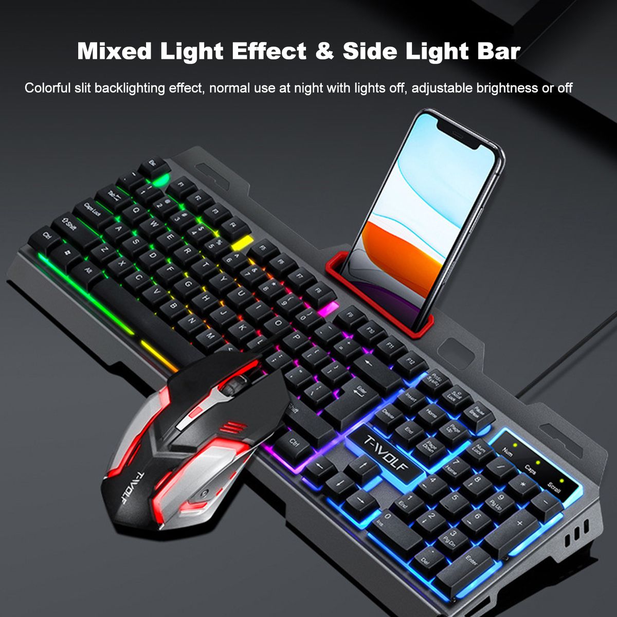 Thunder Wolf TF600 Mouse Keyboard Set