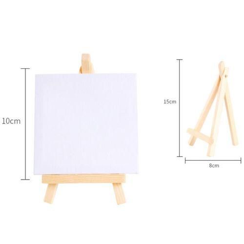 10 Set Artists Mini Canvas Set Painting Craft DIY