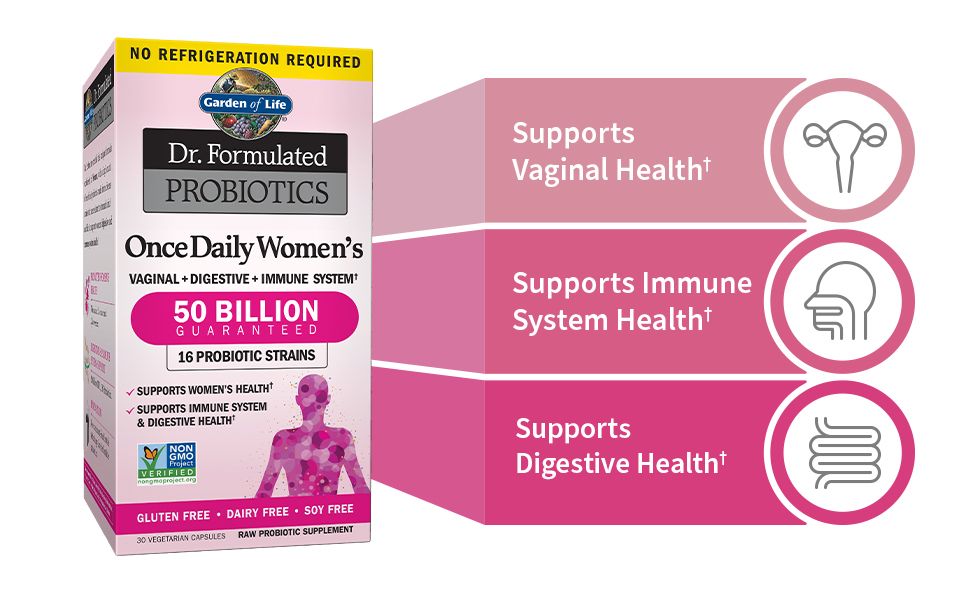 Dr. Formulated Probiotics Once Daily Women's X30 Caps