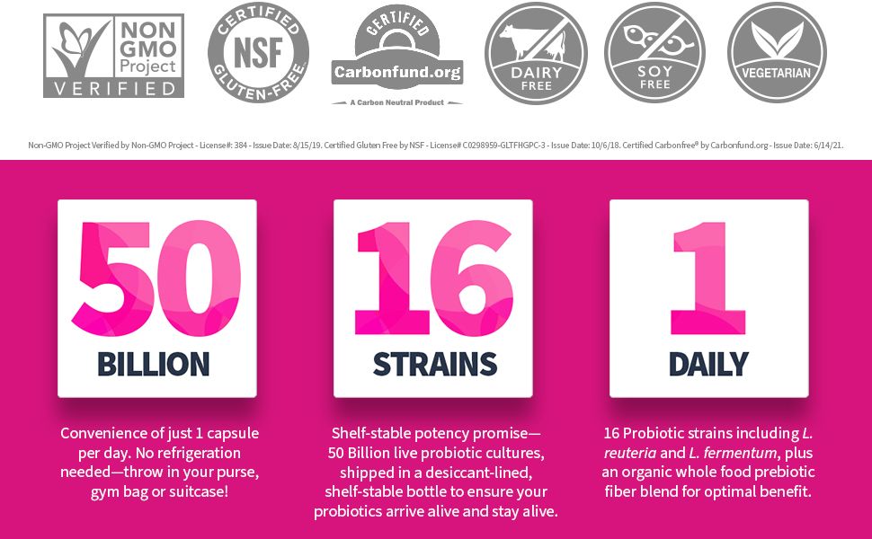 Dr. Formulated Probiotics Once Daily Women's X30 Caps