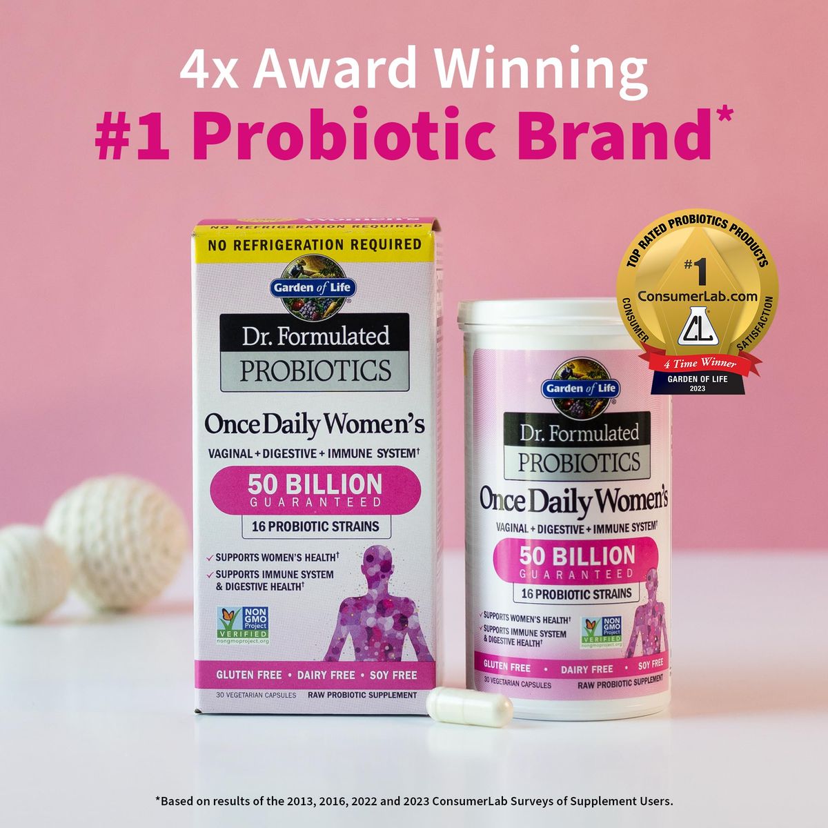 Dr. Formulated Probiotics Once Daily Women's X30 Caps