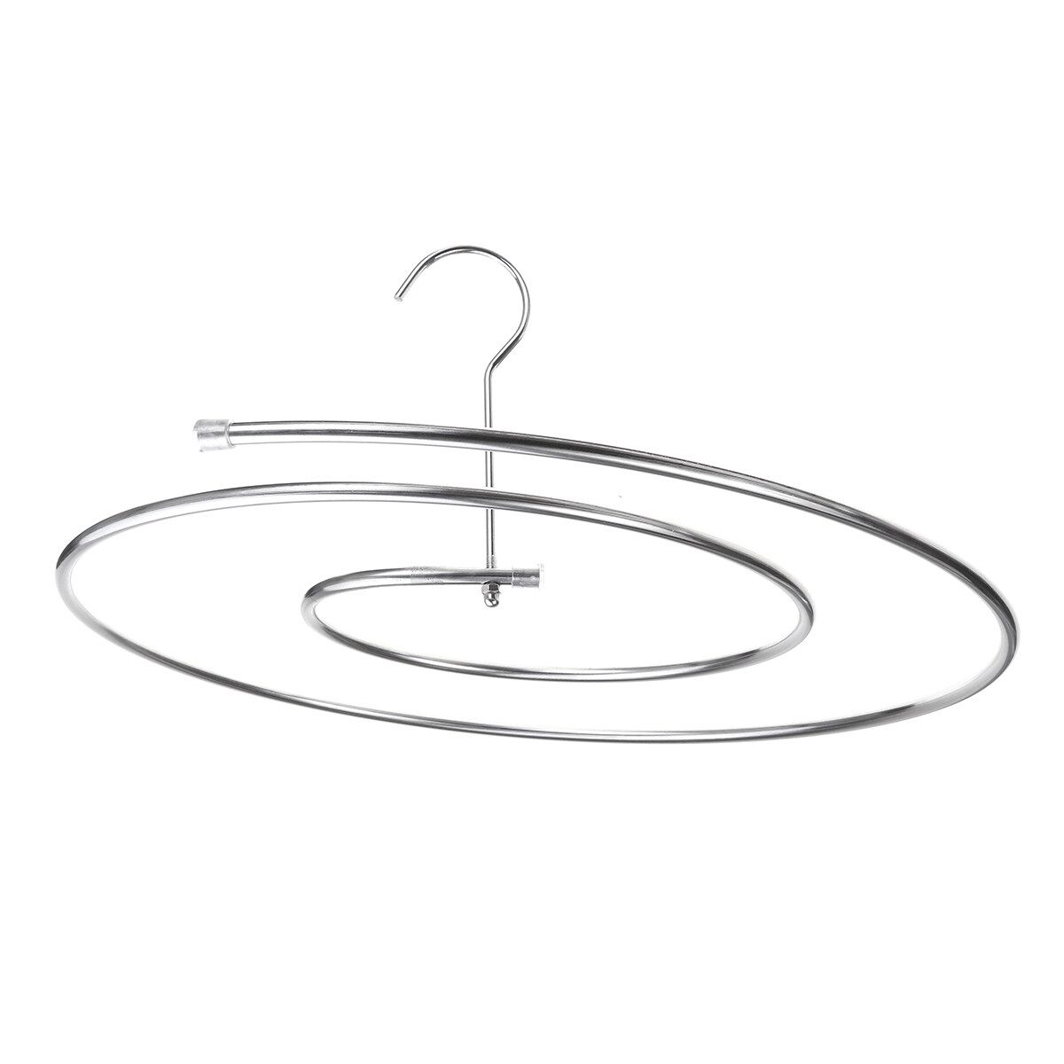 Spiral Shaped Stainless Steel Hanger Rotating Quilt Blanket Storage Drying Rack 8mm
