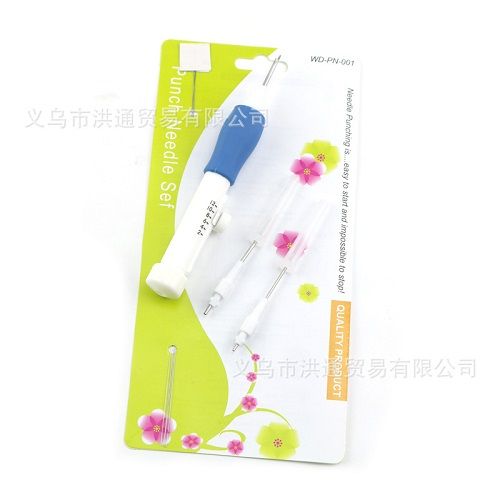 Embroidery Punch Needle Set Include Magic Embroidery Pen Punch Needle & Threader