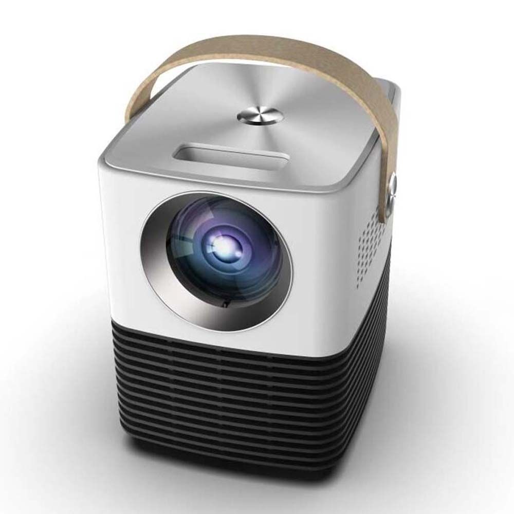 L7 854x480P 100 ANSI Lumens Portable Home Theater LED HD Digital Projector With Battery, Android 6.0, 1G+8G, AU Plug