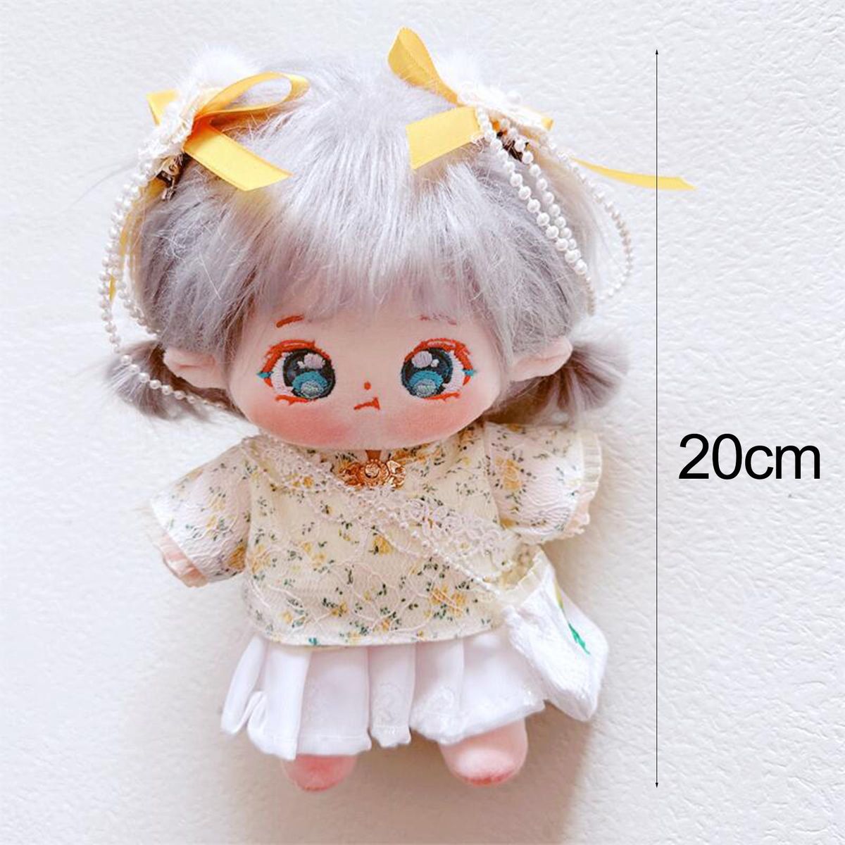 1 Set Doll Short Skirt Cross-body Bag Chinese Ancient Top